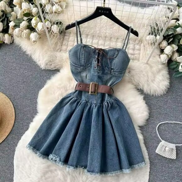 Zara Dresses & Skirts - Zara denim dress